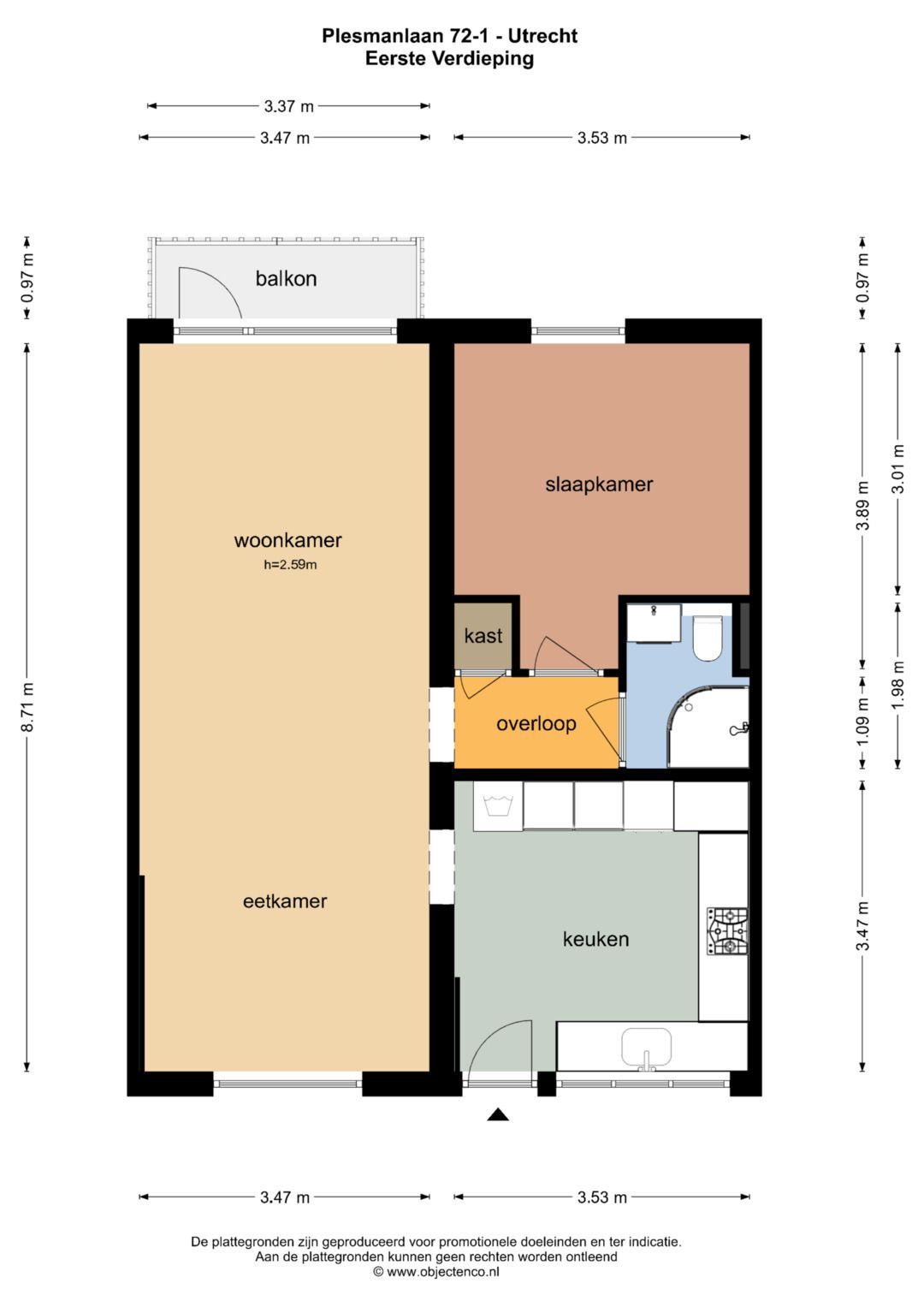 Foto 46 van Plesmanlaan 72-1