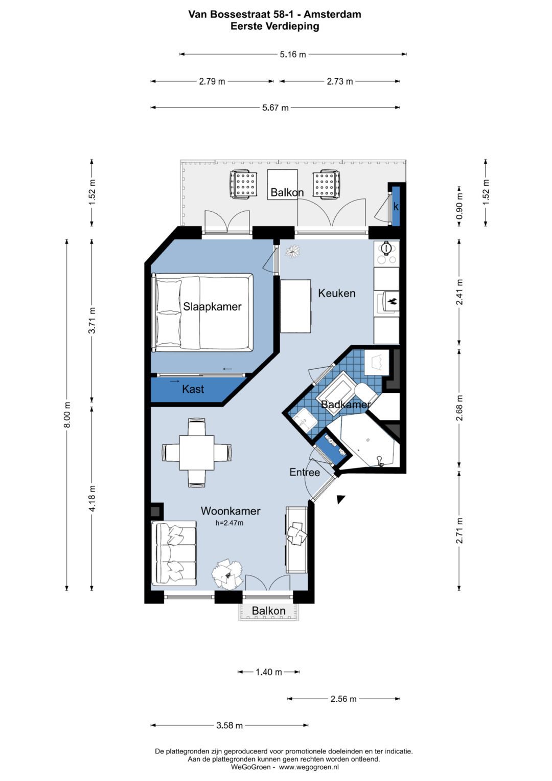 Foto 34 van Van Bossestraat 58-1