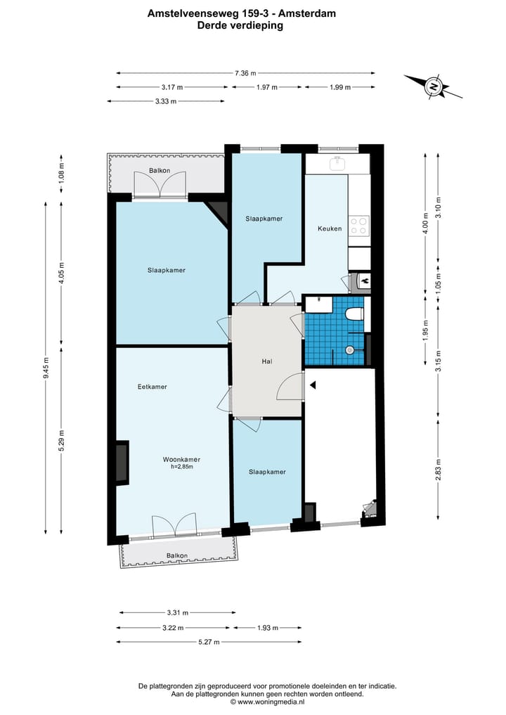 Foto 25 van Amstelveenseweg 159-3