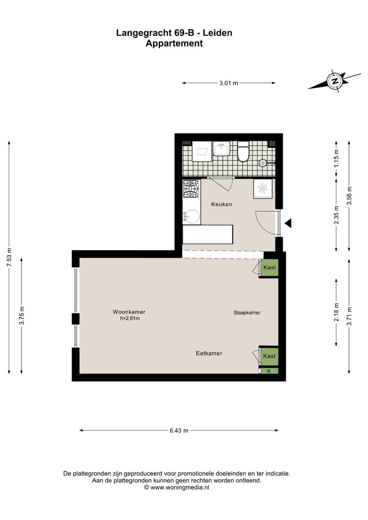 Foto 21 van Langegracht 69-B