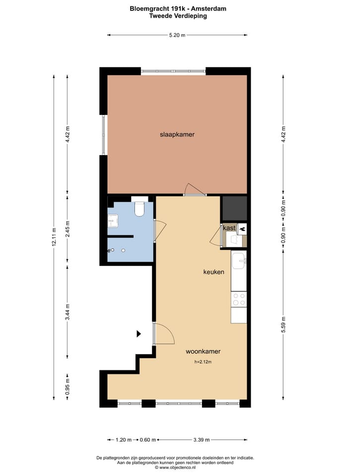 Foto 32 van Bloemgracht 191-K