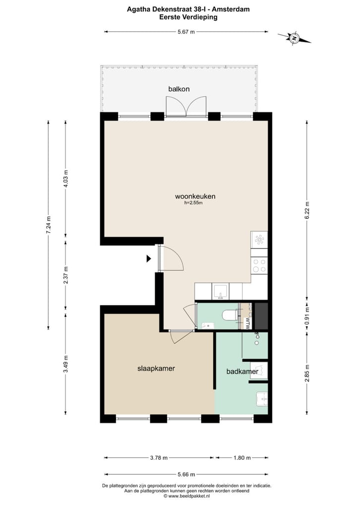 Foto 25 van Agatha Dekenstraat 38-1