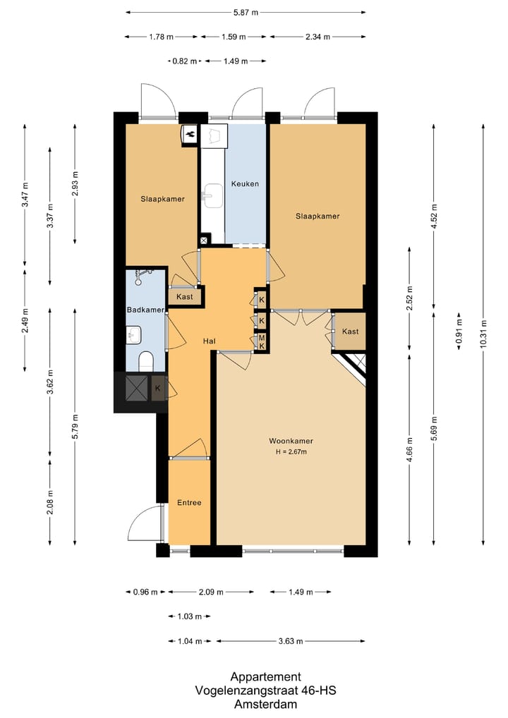Foto 37 van Vogelenzangstraat 46-H
