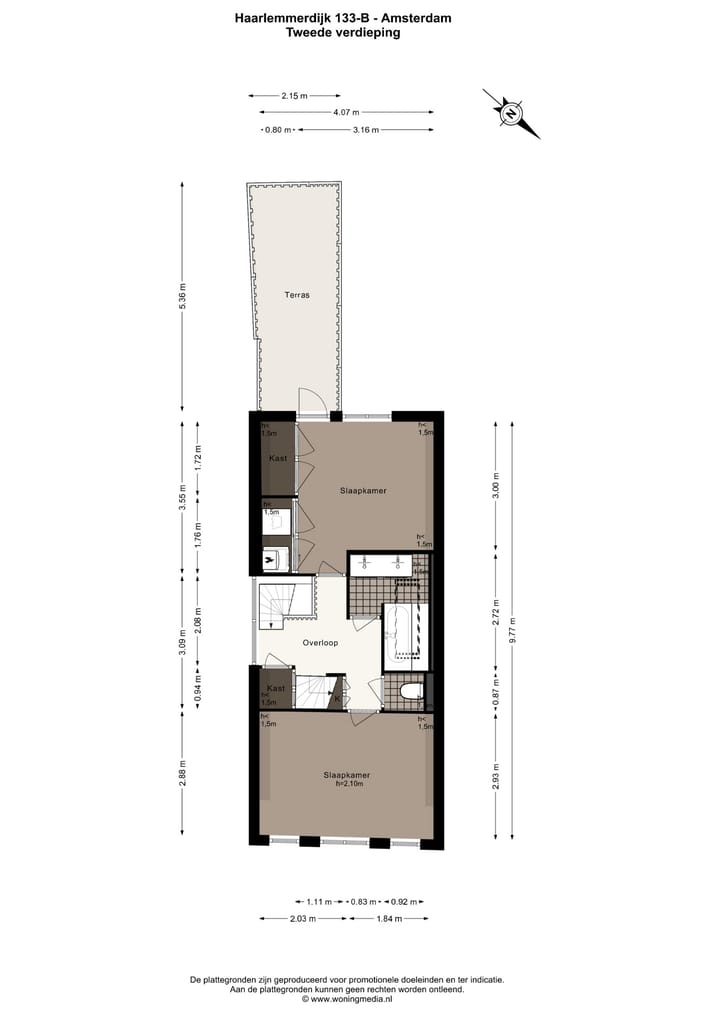 Foto 32 van Haarlemmerdijk 133-B