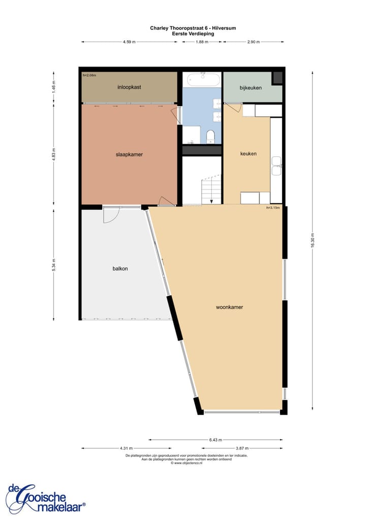 Foto 38 van Charley Tooropstraat 6