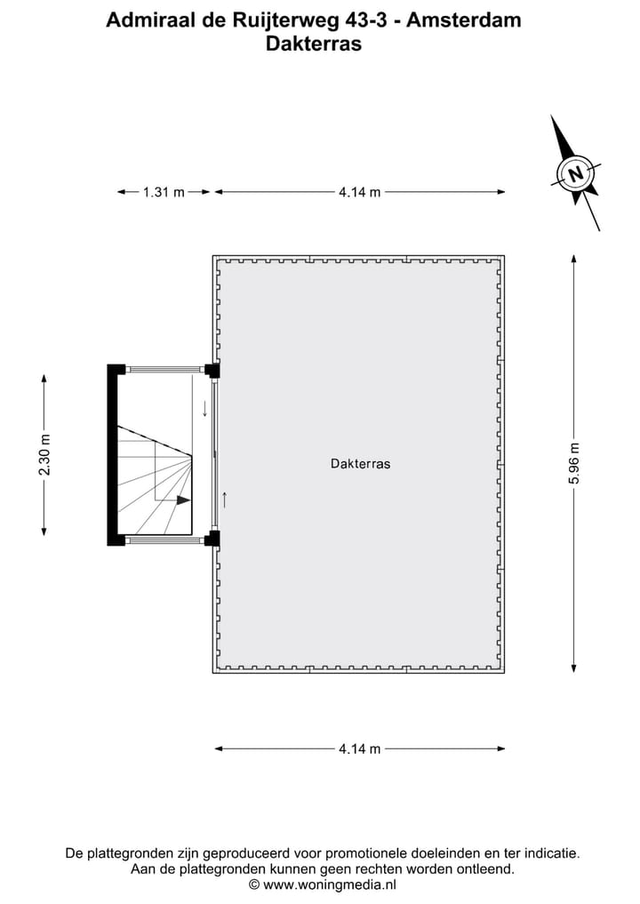 Foto 32 van Admiraal De Ruijterweg 43-3