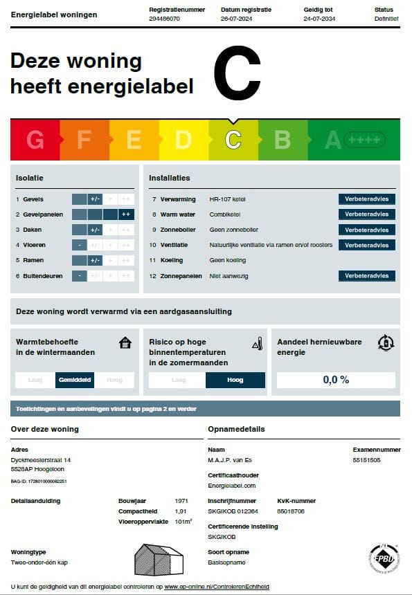 Foto 37 van Dyckmeesterstraat 14