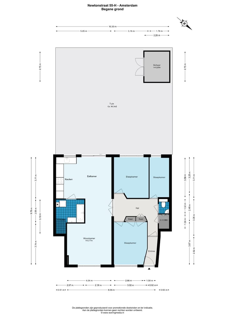 Foto 45 van Newtonstraat 55-H