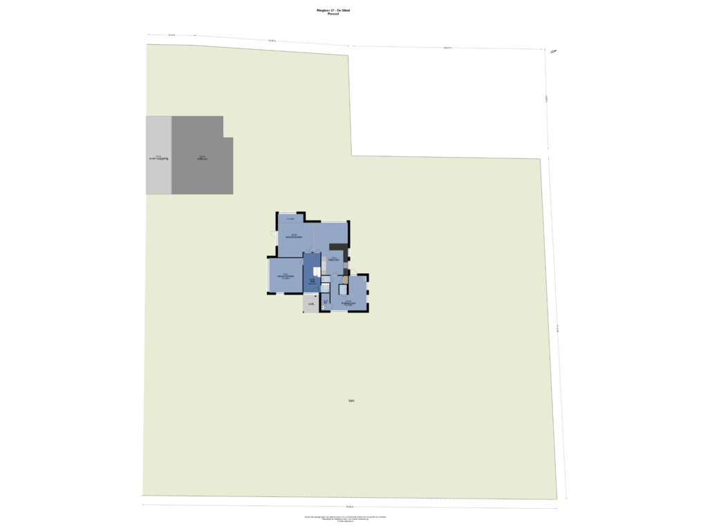 Bekijk plattegrond van PERCEEL van Ringlaan 27