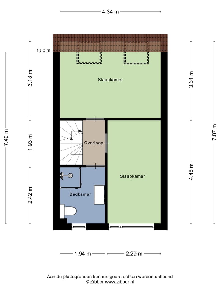 Foto 33 van Achterkerkstraat 105