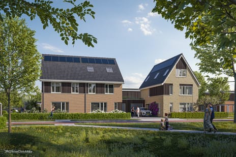 Foto van Meent 2-onder-1-kapwoning