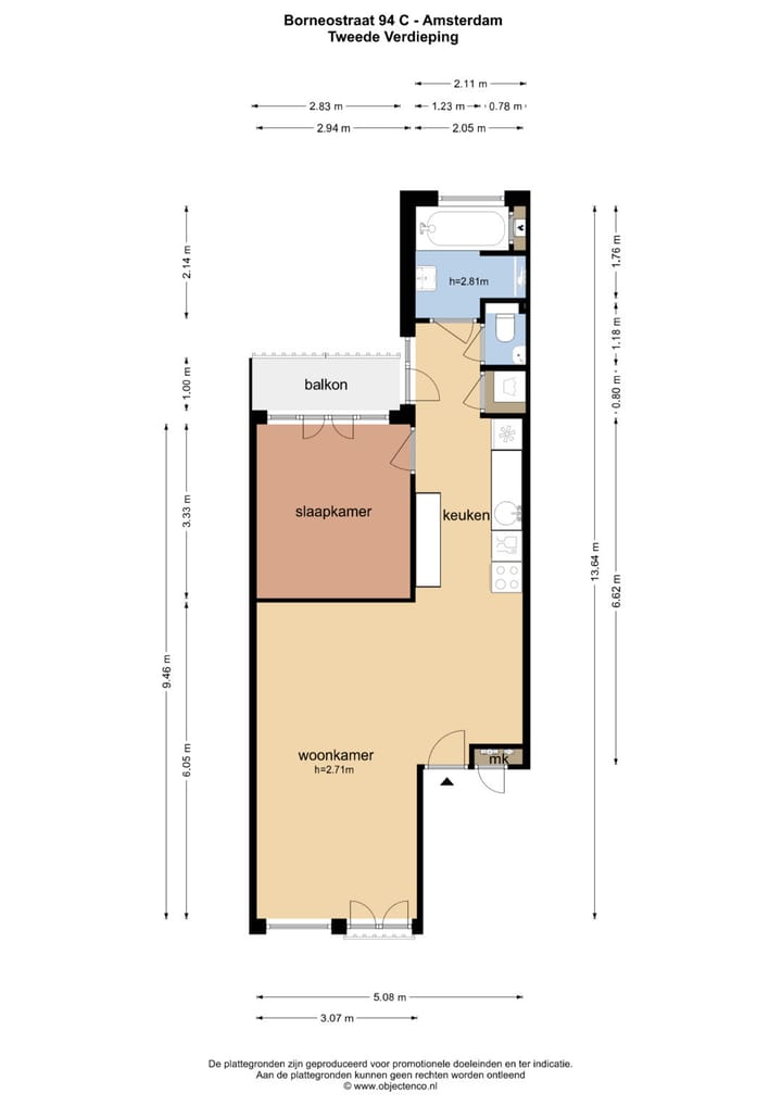 Foto 27 van Borneostraat 94-C