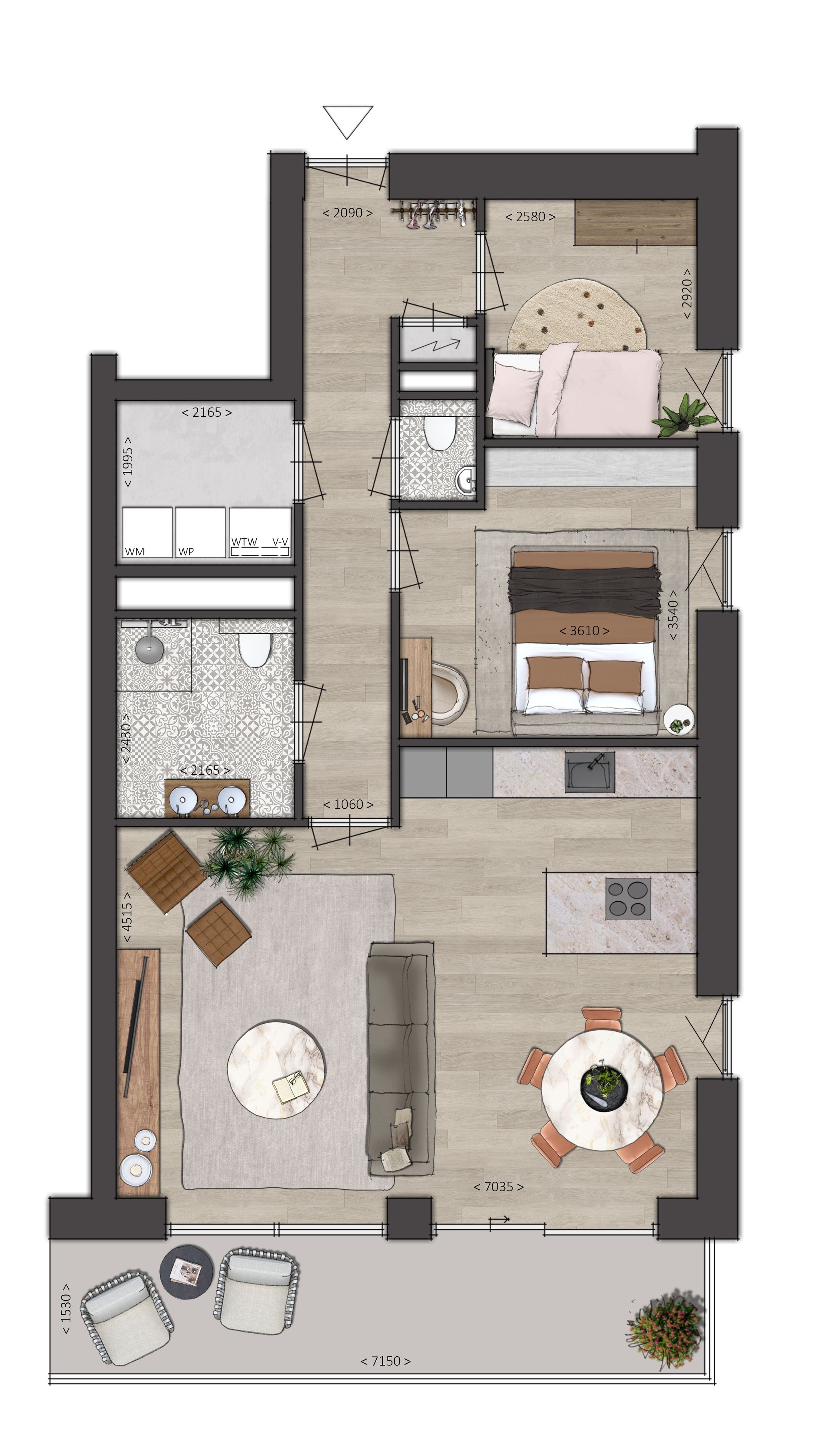 Foto 3 van Type 6 (Bouwnr. 7)