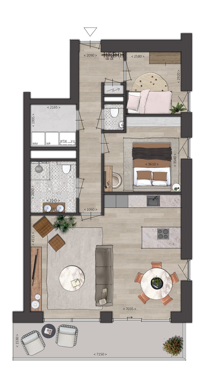 Photo 3 of Type 6 (Bouwnr. 7)