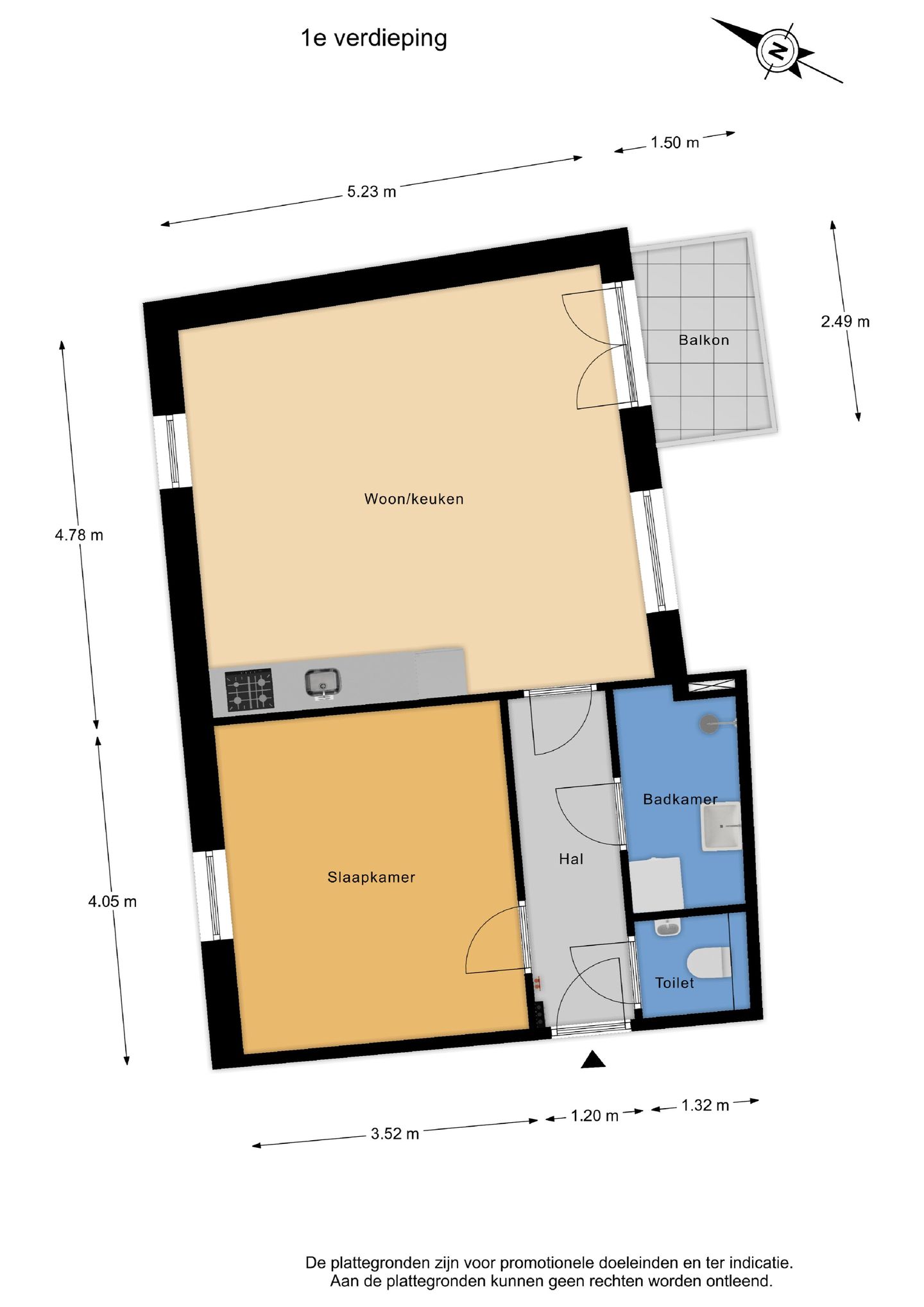 Foto 4 van Tweede Walstraat 18-A3