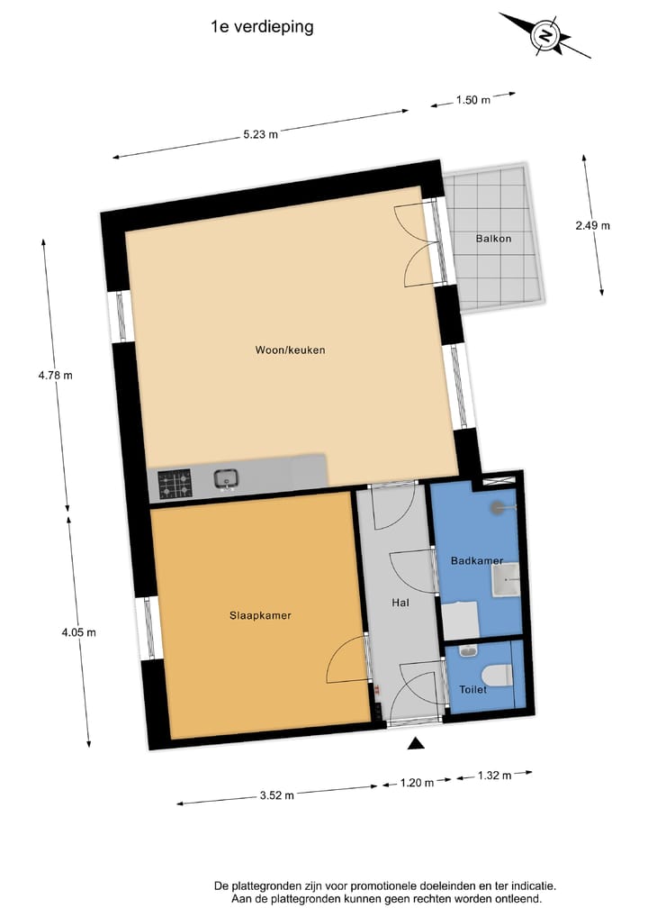 Foto 4 van Tweede Walstraat 18-A3