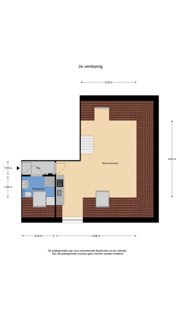 Foto 3 van Tweede Walstraat 18-A7