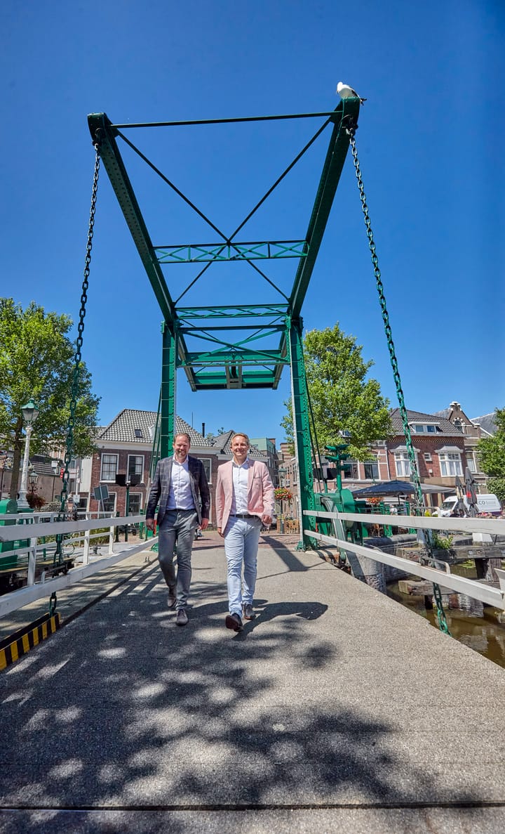 Een promotiefoto voor op kantoor