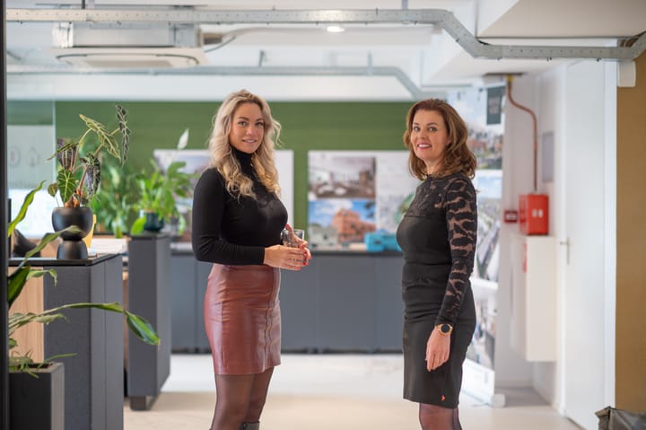 Een promotiefoto voor op kantoor