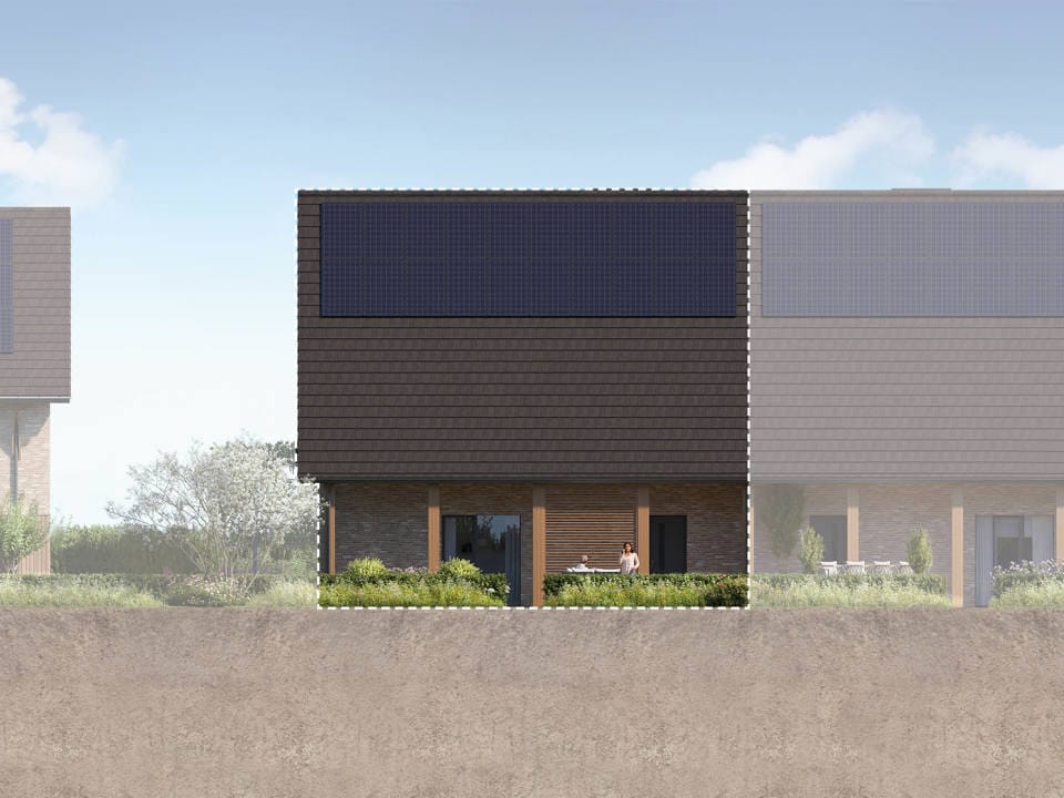 Foto 1 van tuinpad (Bouwnr. 57)