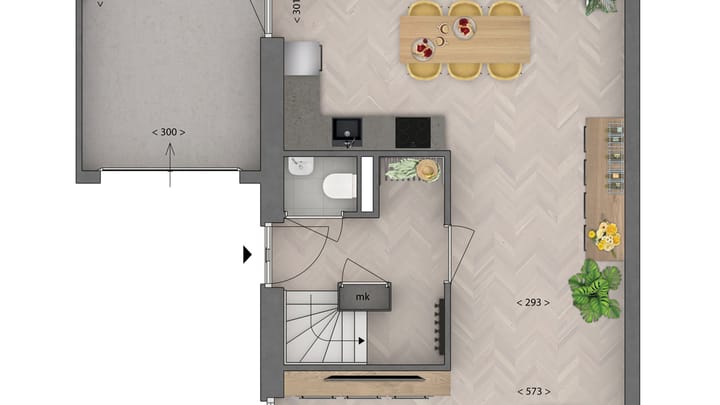 Foto 9 van Bijenkorf (Bouwnr. 1)