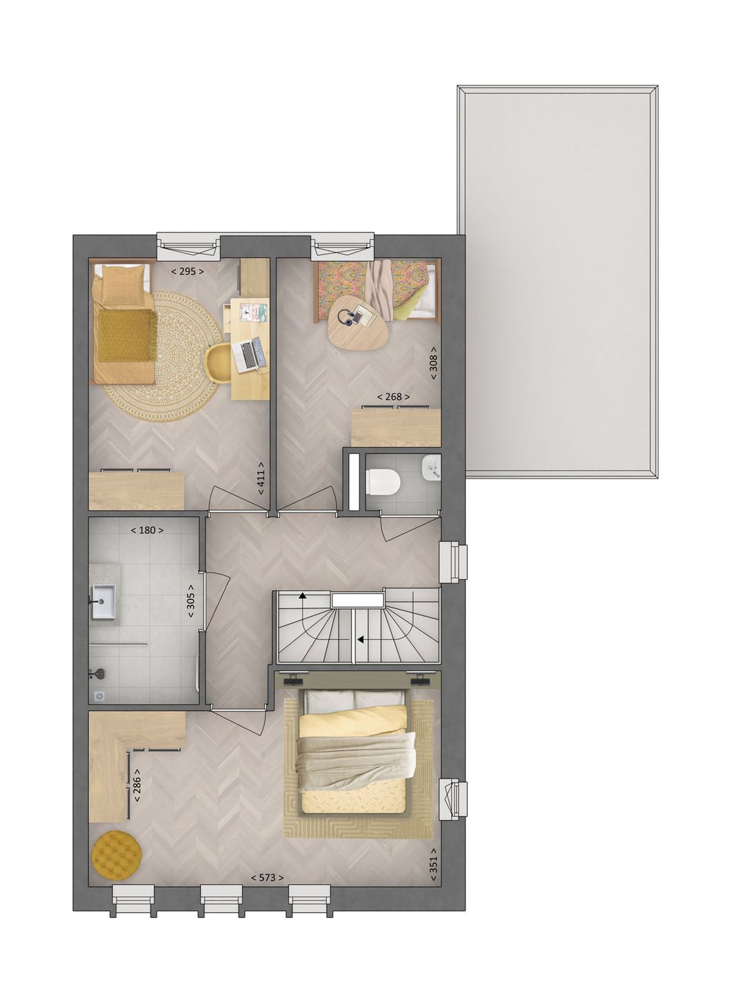 Foto 8 van Bijenkorf (Bouwnr. 2)