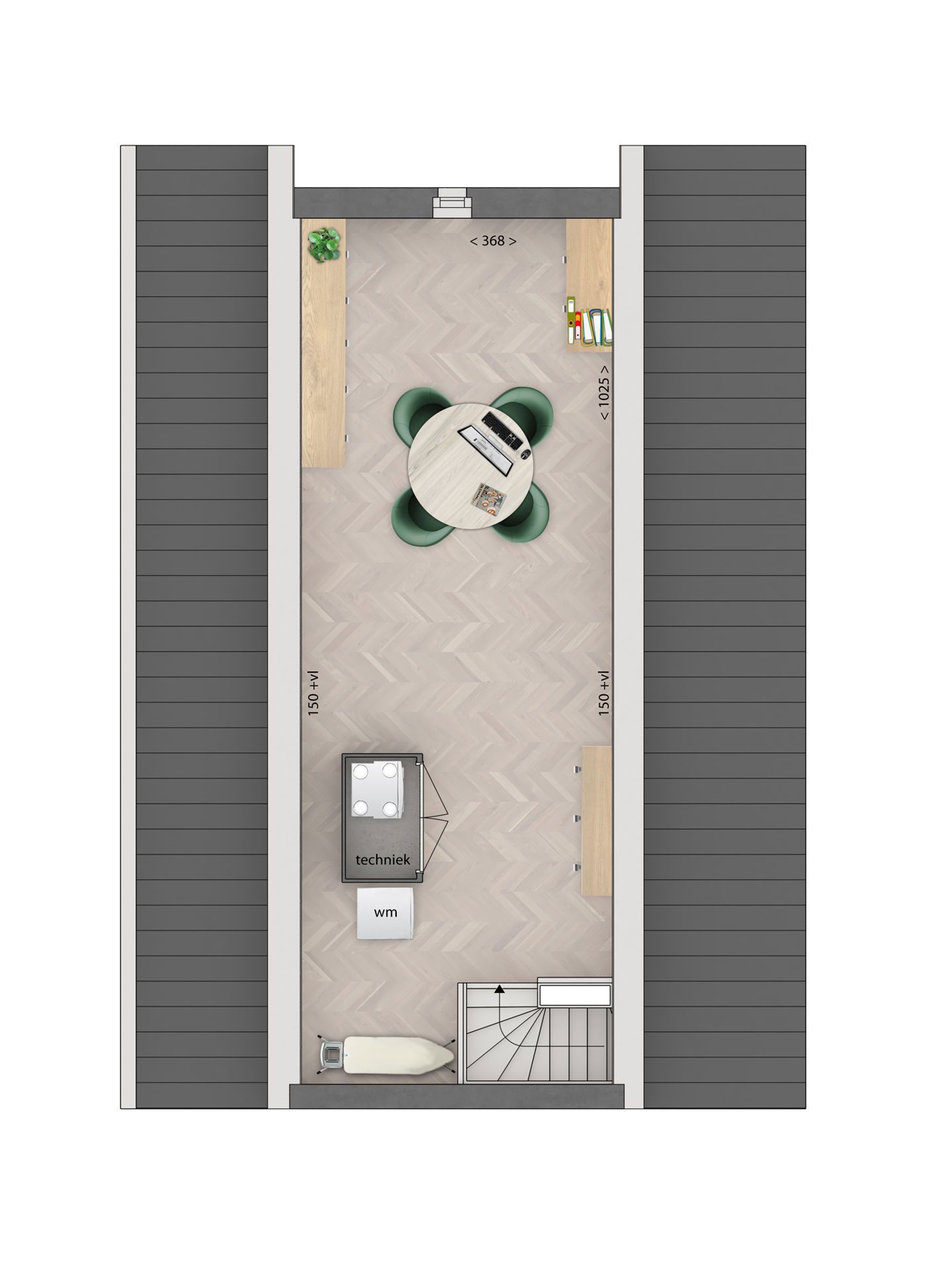 Foto 9 van tuinpad (Bouwnr. 58)