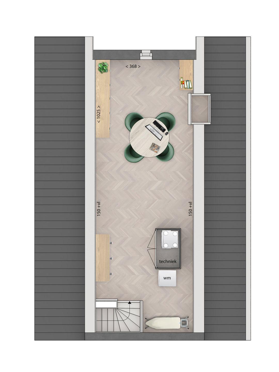 Foto 8 van tuinpad (Bouwnr. 65)