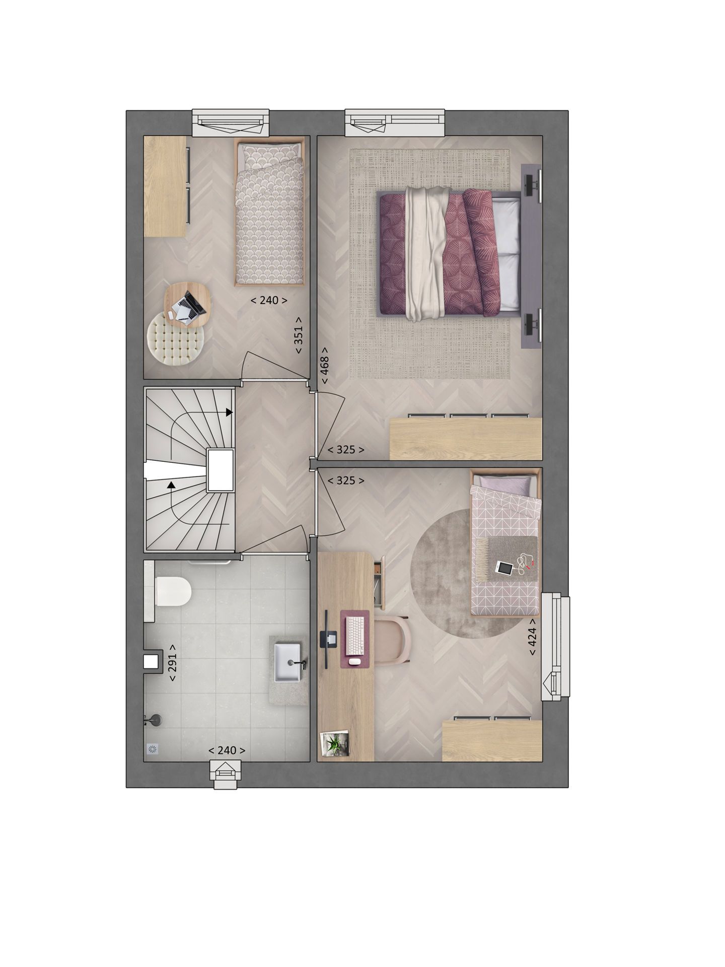 Foto 6 van Tuinpad (Bouwnr. 56)