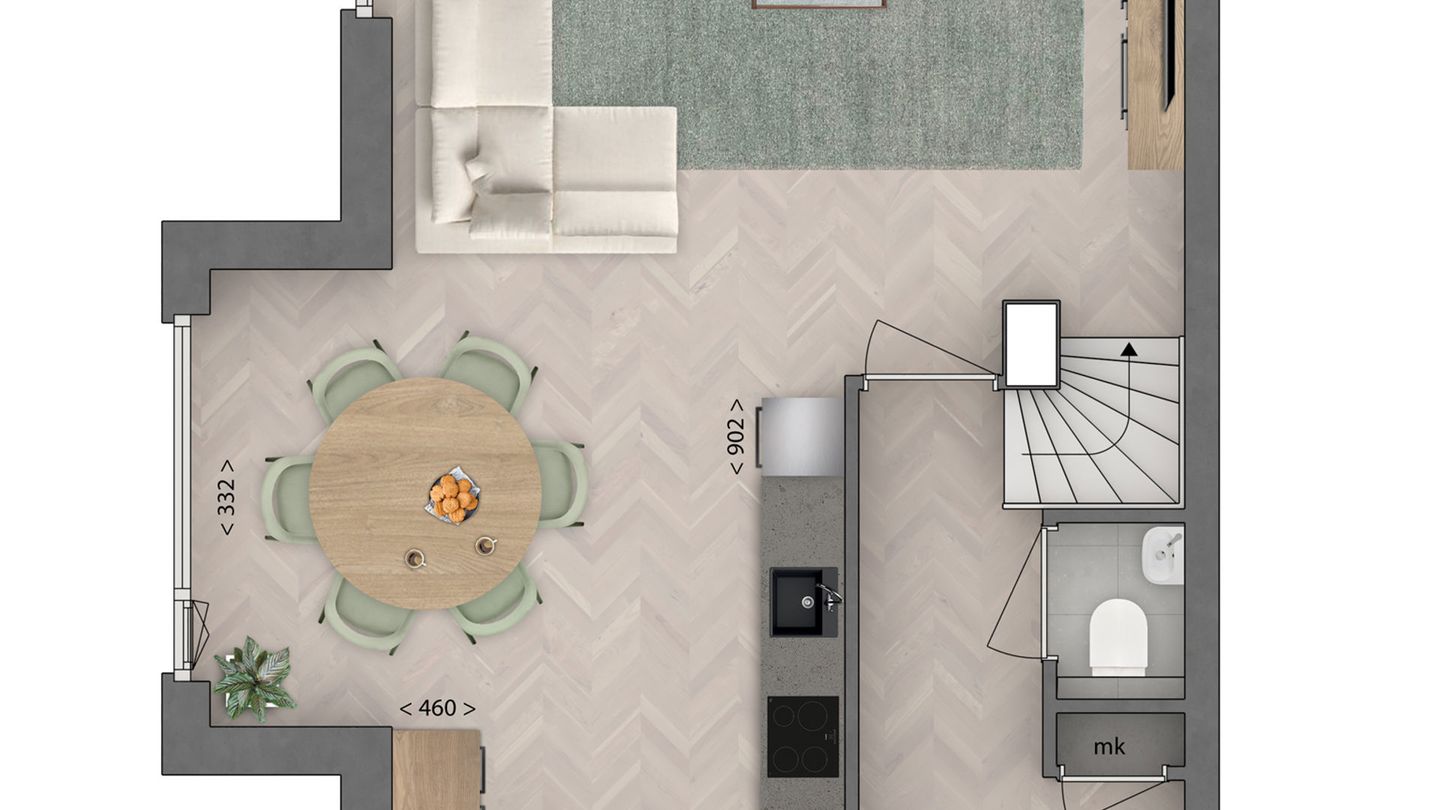 Foto 5 van Tuinpad (Bouwnr. 52)