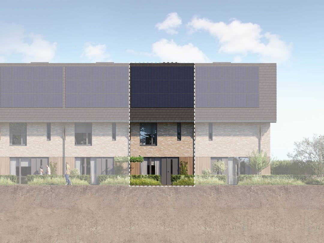 Photo 1 of tuinpad (Bouwnr. 55)