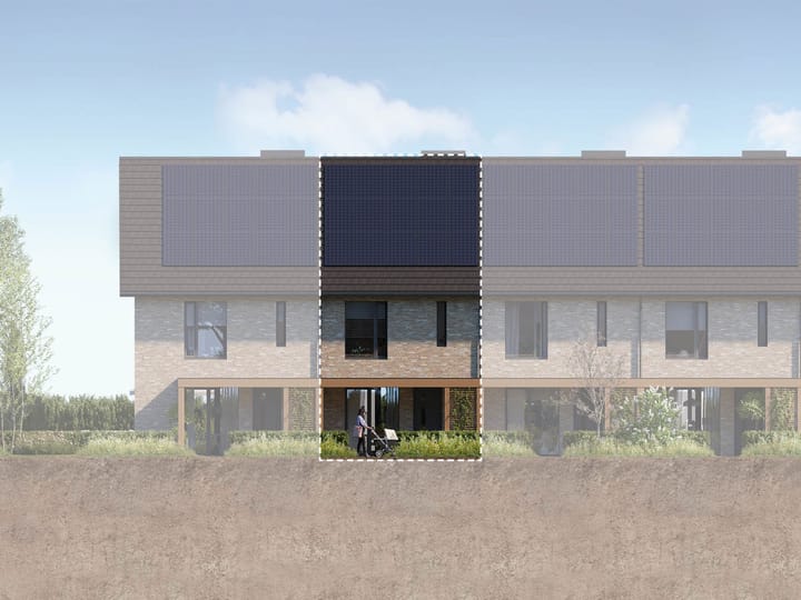 Foto 1 van tuinpad (Bouwnr. 60)