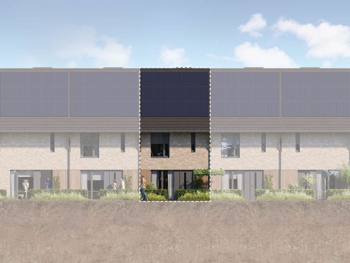 Foto 1 van tuinpad (Bouwnr. 54)