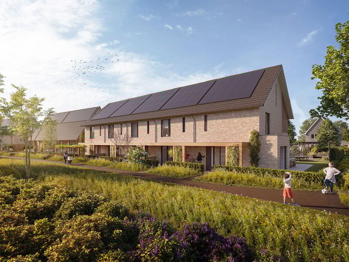 Foto 2 van tuinpad (Bouwnr. 60)