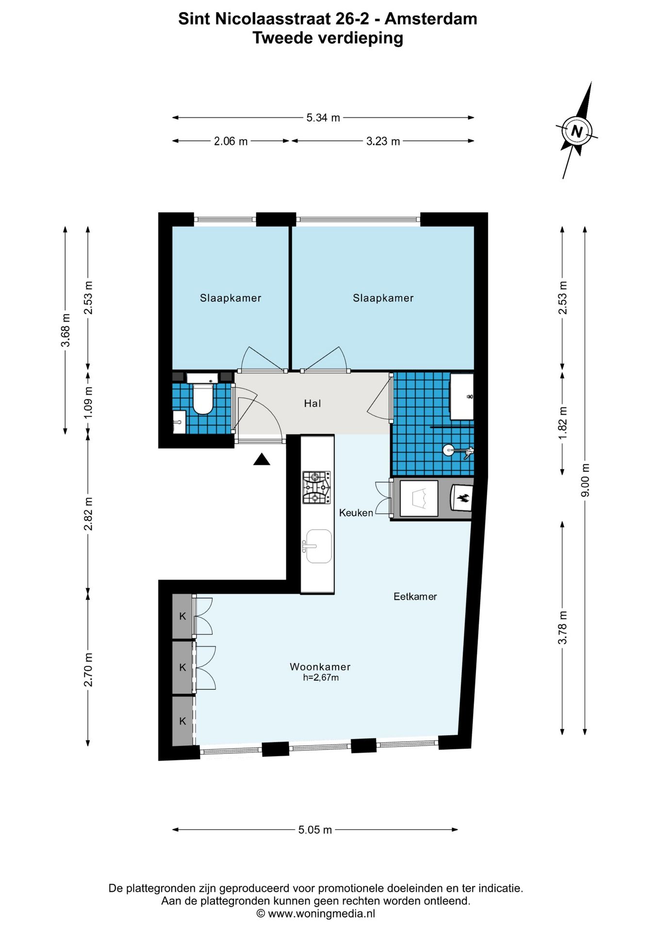 Foto 20 van Sint Nicolaasstraat 26-2