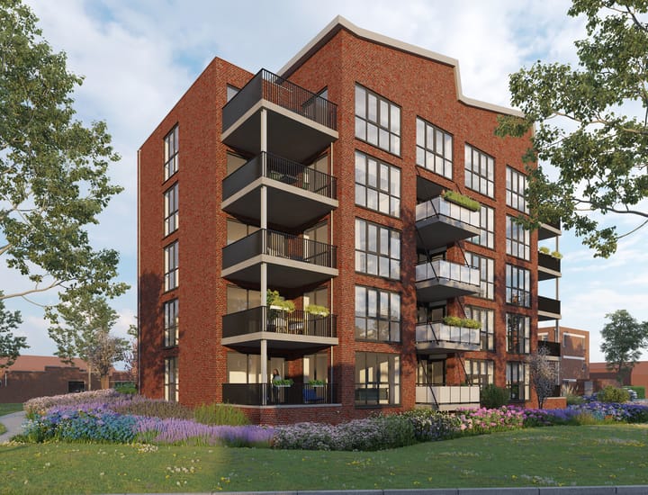 Foto 1 van Appartement type A (hoek links) (Bouwnr. 7)