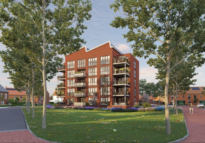 Foto 1 van Appartement type B (midden) (Bouwnr. 2)