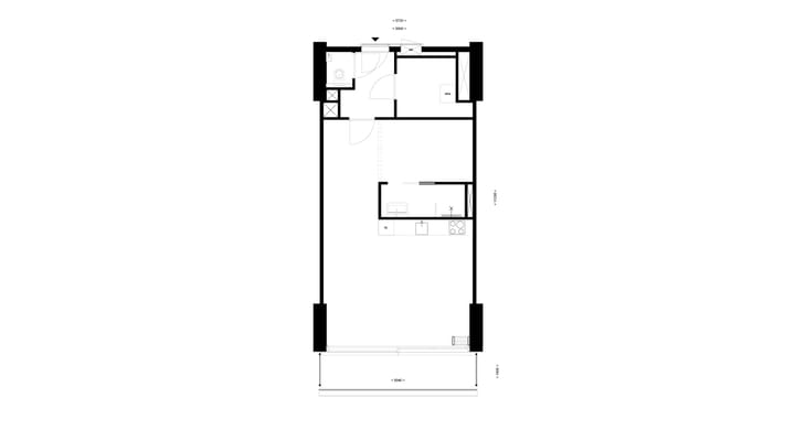 Foto 11 van Flexibele loft 60 m2 (Bouwnr. 23)