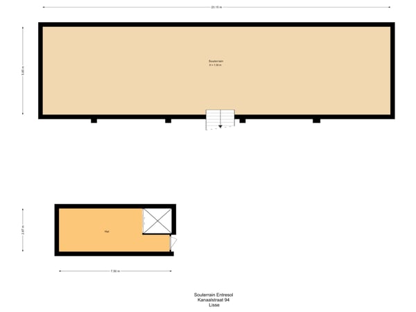 Souterrain Entresol