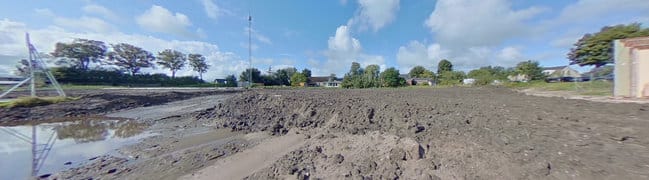 Bekijk 360° foto van bouwterrein1 van 13 appartementen Aan de Whaa