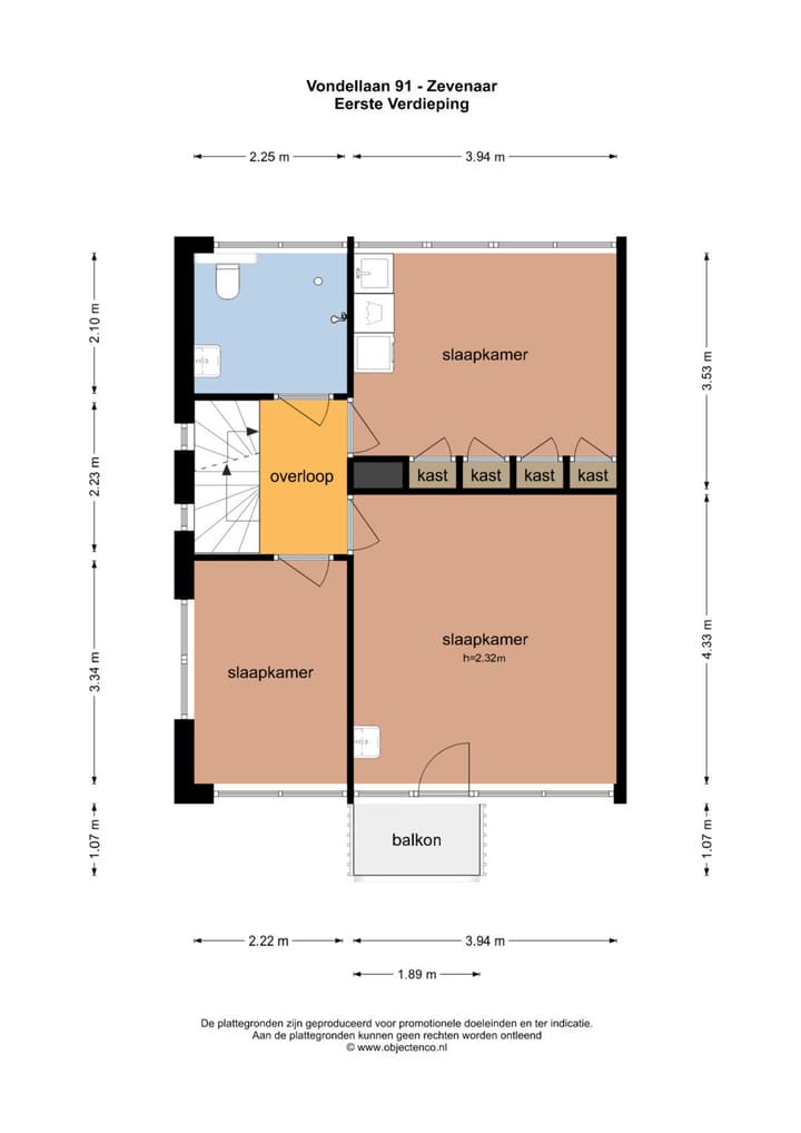 Foto 43 van Vondellaan 91