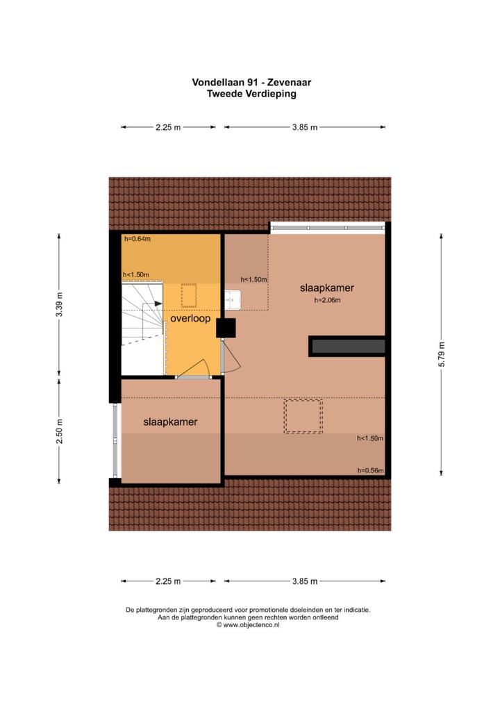 Foto 46 van Vondellaan 91