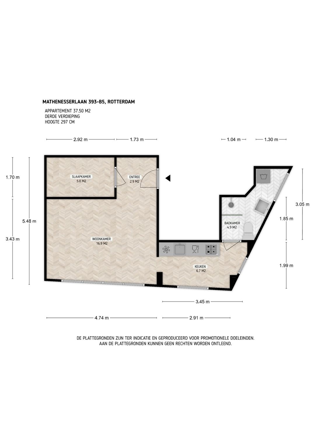 Foto 13 van Mathenesserlaan 393-B06