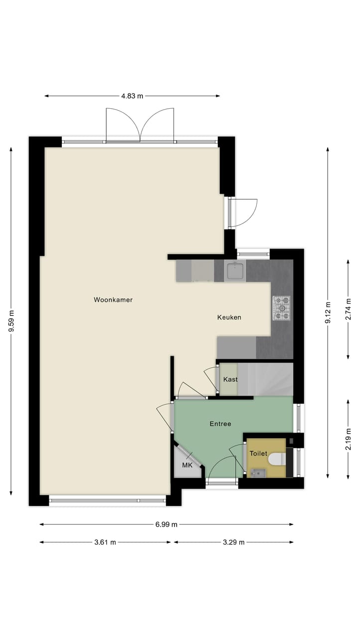 Foto 31 van Sint Caeciliastraat 18