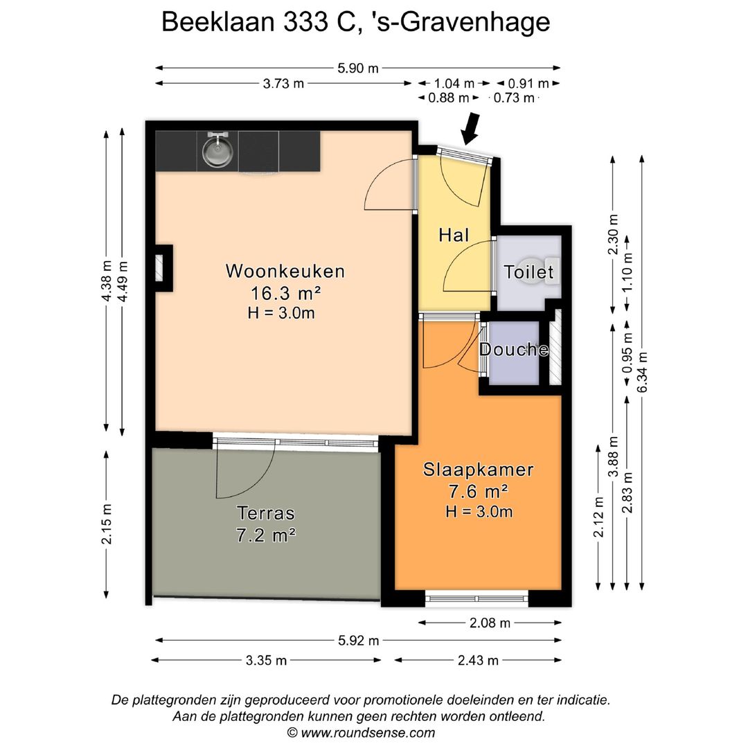 Foto 17 van Beeklaan 333-C