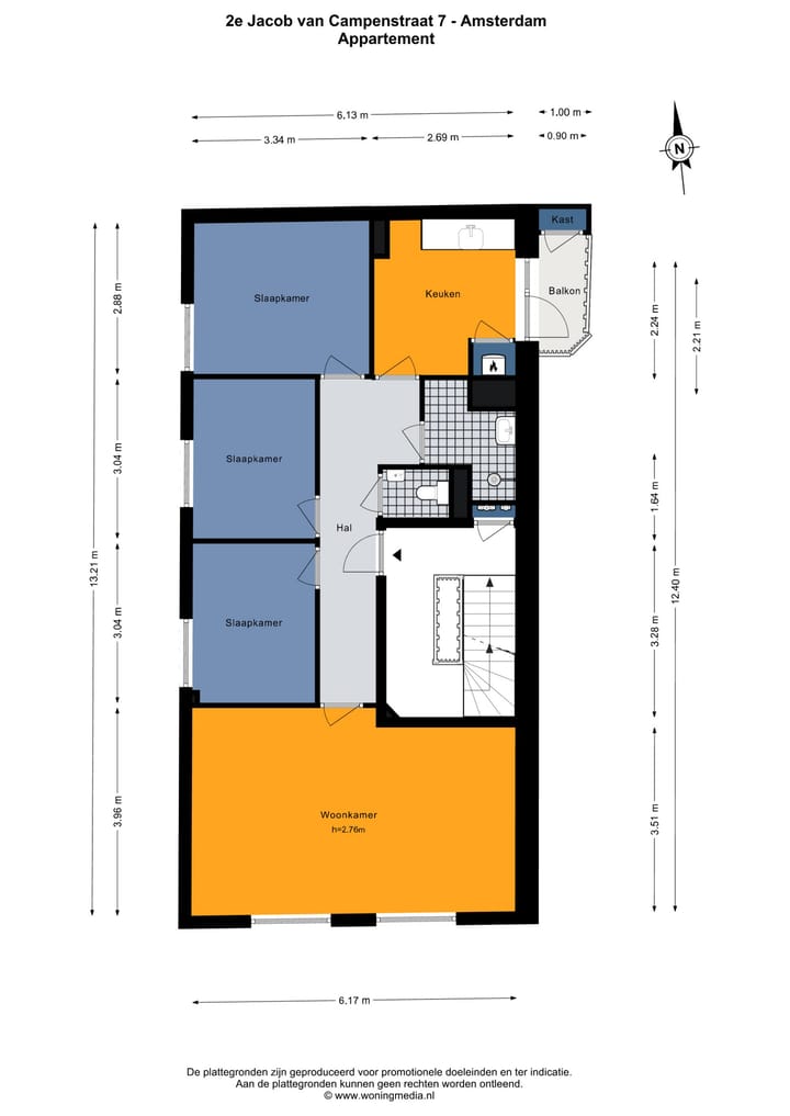 Foto 22 van Tweede Jacob van Campenstraat 7