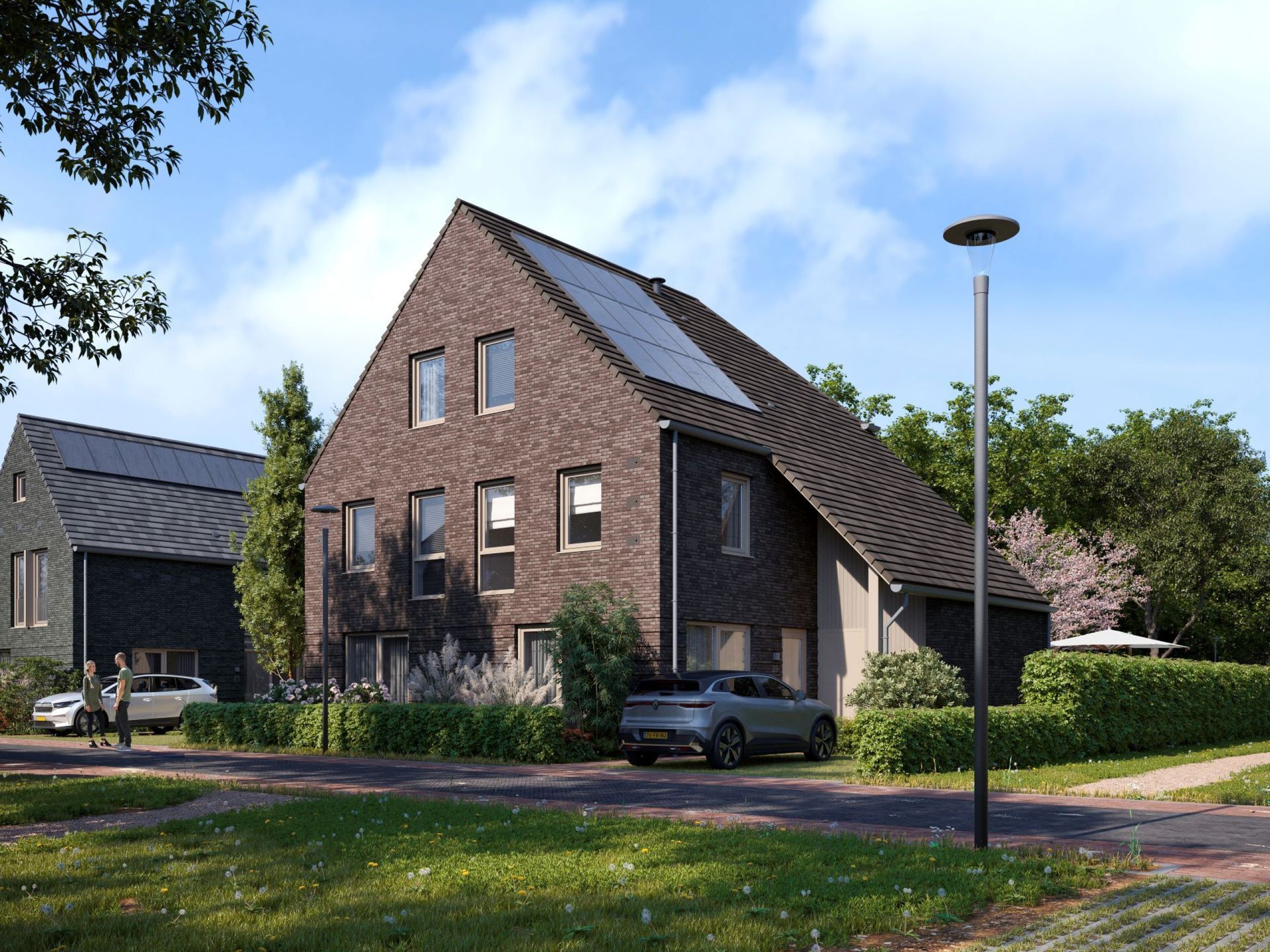 Twee- onder- één - kapwoning " de Keuterij" (Bouwnr. 84), Meppel, 7942SG, Drenthe, Nederland  