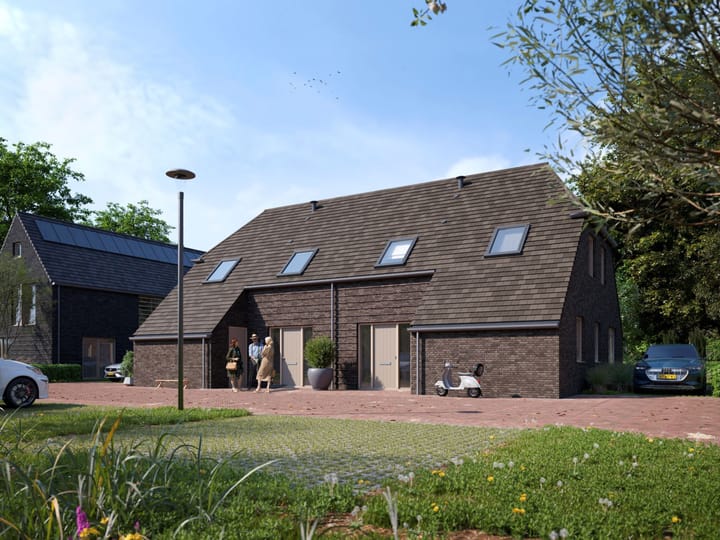 Foto 1 van Twee-onder-één-kapwoning "de Keuterij" type (Bouwnr. 51)