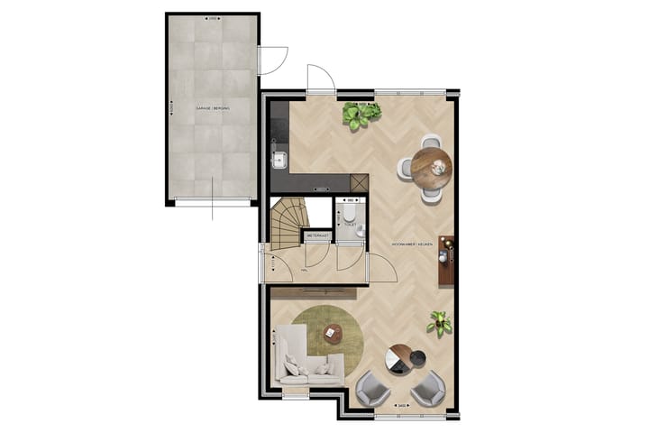 Photo 9 of Type C4 Halfvrijstaande woningen (Bouwnr. 3)