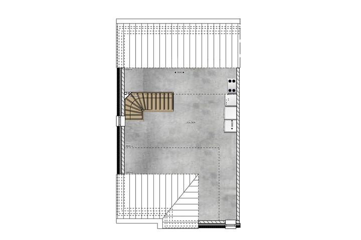 Photo 11 of Type C4 Halfvrijstaande woningen (Bouwnr. 26)
